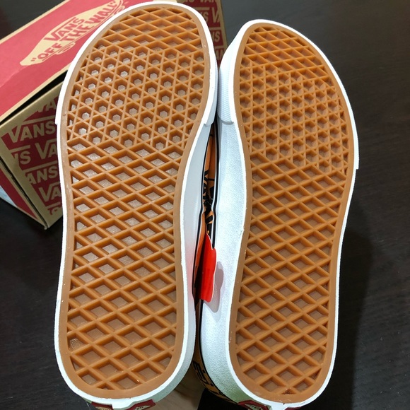 Vans Era Logo Mix shoes Tangerine Black - Picture 4 of 5